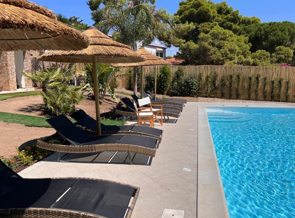 פורטו פינו Villa Aquamarina Pavoncella Rossa מראה חיצוני תמונה