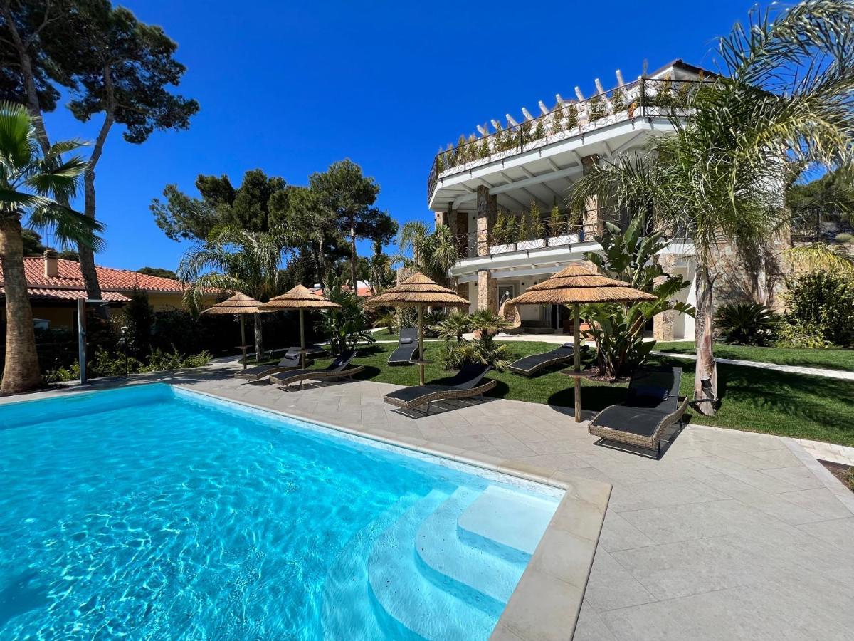 פורטו פינו Villa Aquamarina Pavoncella Rossa מראה חיצוני תמונה